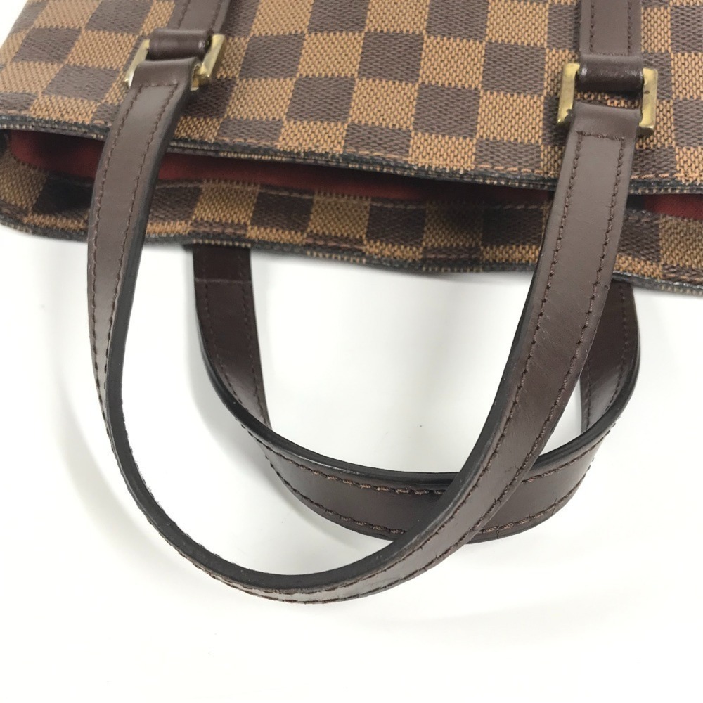 LOUIS VUITTON Authentic Brown Damier Canvas Tote Bag - Picture 6 of 14